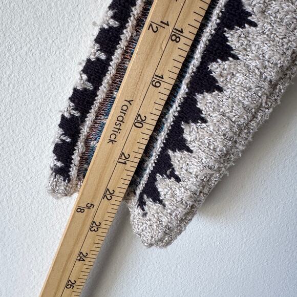 Lucky Brand Cardigan Women XS Multicolor Aztec Western Casual Open Front Sweater - Picture 7 of 9